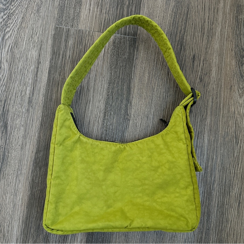 BAGGU Mini Nylon Shoulder Bag - Avocado